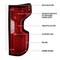 Spec-D Tuning 20-22 2500 HD AND 3500 HD LED TAIL LIGHTS CHROME HOUSING AND RED LENS, 2PK LT-SIV1915RLED-FS - alternate 6